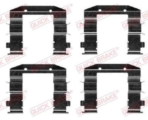 Accessory Kit, disc brake pad